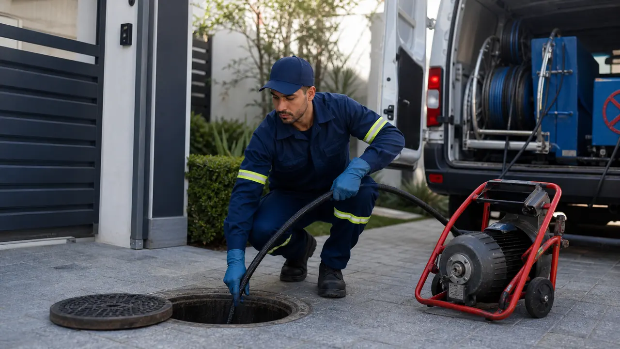 Hidrojato em Joinville com técnico especializado da Esgosul